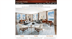 Desktop Screenshot of highlandforge.com